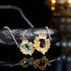 Wholesale Silver Finger Ring Geometric Flower Design For Women