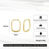 Wholesale 925 Silver Geometric Earrings For Women Electroplated Simple Niche Style