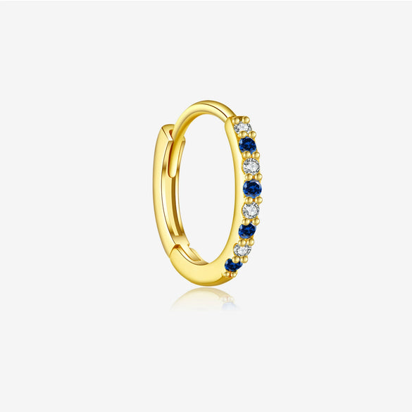 Wholesale Silver Geometric Earrings With Zircon Electroplated With Platinum And 18K Gold For Women