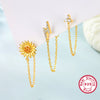 Wholesale 225 Silver Geometric Electroplated Earrings For Women