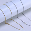 Wholesale 925 Silver Geometric Hiphop Chain Necklace For Men With Gold Colorpreserving Electroplating