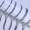 Wholesale 925 Silver Geometric Hiphop Chain Necklace For Men With Gold Colorpreserving Electroplating