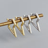 Wholesale Silver Geometric Lightning Irregular Ear Buckle Earrings S925 Silver Electroplating