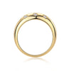 Wholesale 925 Silver Geometric Moissanite Ring Set With Diamonds For Women