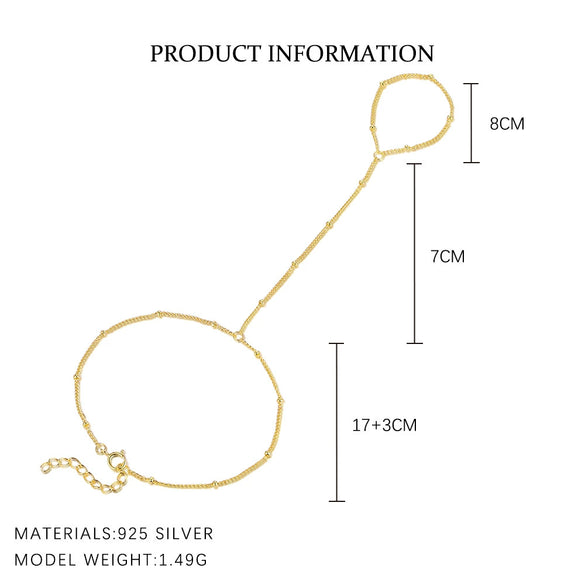 Wholesale Silver Geometric Tassel Earrings And Bracelet S925 Sterling Silver Electroplated Minimalist Style