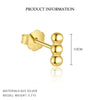 Wholesale Silver Geometric Tassel Earrings And Bracelet S925 Sterling Silver Electroplated Minimalist Style