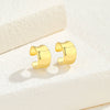 Wholesale 925 Silver Geometric Ushape And Cshape Electroplated Ear Bone Clip Unisex Ear Headwear