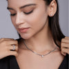 Wholesale 925 Silver Gold Plated Geometric Cuban Chain Necklace For Men And Women
