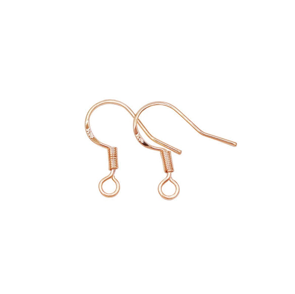 Wholesale 925 Silver Handmade Ear Hook Jewelry Accessories Electroplated Geometric Allmatching