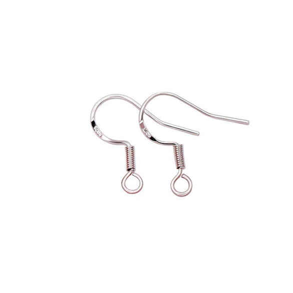 Wholesale 925 Silver Handmade Ear Hook Jewelry Accessories Electroplated Geometric Allmatching