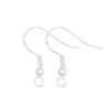 Wholesale 925 Silver Handmade Ear Hook Jewelry Accessories Electroplated Geometric Allmatching
