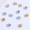 Wholesale Silver Inlaid Zirconia Round Bead Jewelry Accessories