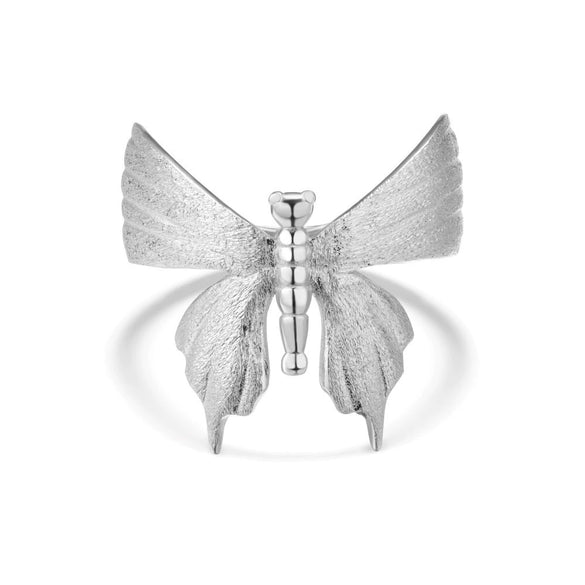 Wholesale Silver Jewelry Ancient Style With Butterfly Dragonfly Insect Patterns Electroplated