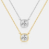 Wholesale 925 Silver Jewelry Necklace With Fairy Temperament And Simple Retro Style Electroplated With Platinum Or 18K Gold