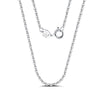 Wholesale Silver Jewelry Sterling Silver Gold Plated Press Light Plain Clavicle Chain With Geometric Pattern For Women