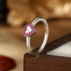 Wholesale Silver Jewelry With Zircon Inlay Love Heart Water Drop Bell Design For Women