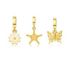 Wholesale 925 Silver Necklace With Butterfly And Five Pointed Star Pendant Electroplated 18K Gold Personality Niche Design