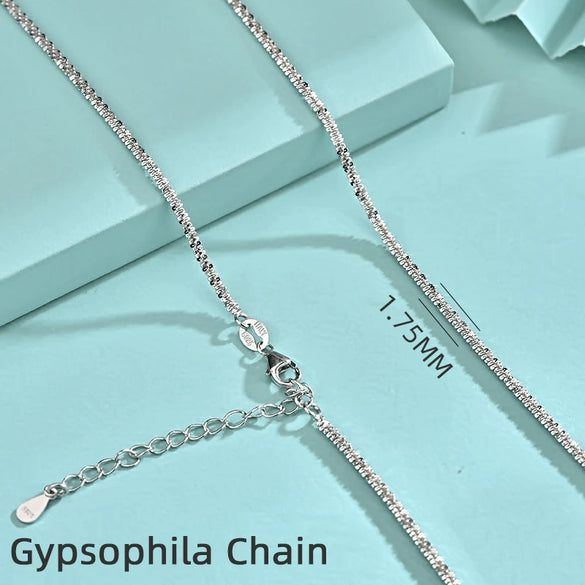 Wholesale Silver Necklace With Geometric Design And Electroplating Chain Accessories For Women