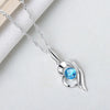 Wholesale Silver Necklace With Heart Pendant And Electroplating Treatment
