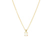 Wholesale 925 Silver Opal Fashion Necklace With Geometric Design And Electroplating Treatment For Women