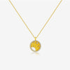 Wholesale Silver Pendant Clavicle Chain With Geometric Pattern And Electroplating For Women