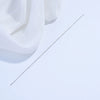 Wholesale 925 Silver Plain Chain Accessories Electroplated For Necklace And Bracelet With Rectangular And Round O Chain Styles