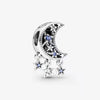 Wholesale Silver Plated Electroplated Planet Beads Star Picking Pendant Bracelet Necklace For Women