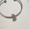 Wholesale Silver Plated Electroplated Planet Beads Star Picking Pendant Bracelet Necklace For Women
