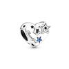 Wholesale Silver Plated Electroplated Planet Beads Star Picking Pendant Bracelet Necklace For Women