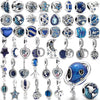 Wholesale Silver Plated Electroplated Planet Beads Star Picking Pendant Bracelet Necklace For Women