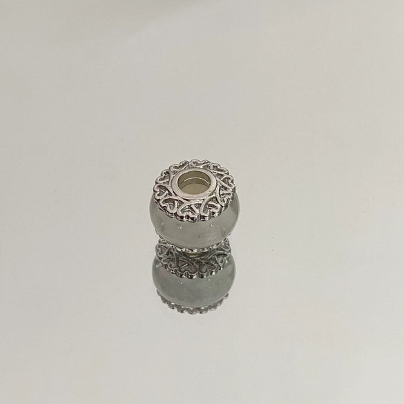 Wholesale Silver Plated Electroplated Planet Beads Star Picking Pendant Bracelet Necklace For Women
