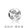 Wholesale Silver Plated Electroplated Planet Beads Star Picking Pendant Bracelet Necklace For Women