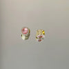 Wholesale Silver Plated Electroplated Planet Beads Star Picking Pendant Bracelet Necklace For Women