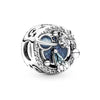 Wholesale Silver Plated Electroplated Planet Beads Star Picking Pendant Bracelet Necklace For Women