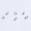 Wholesale Silver Rectangular And Oval Beads Diy Handmade Beaded Bracelet Necklace With Electroplating