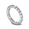 Wholesale Silver Ring Light Luxury Geometric Design Electroplated For Women