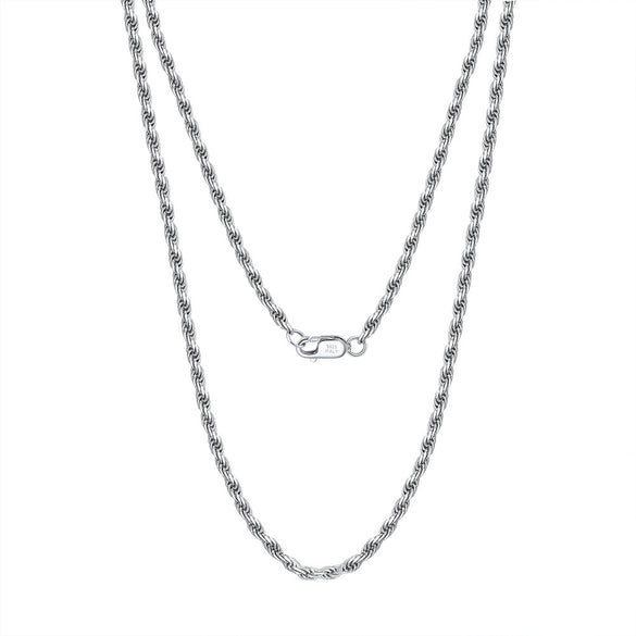 Wholesale Silver 925 Silver O Word Chain Jewelry With Cartoon Style And Electroplating Processing For Unisex