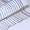 Wholesale Silver 925 Silver O Word Chain Jewelry With Cartoon Style And Electroplating Processing For Unisex