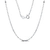 Wholesale Silver 925 Silver O Word Chain Jewelry With Cartoon Style And Electroplating Processing For Unisex