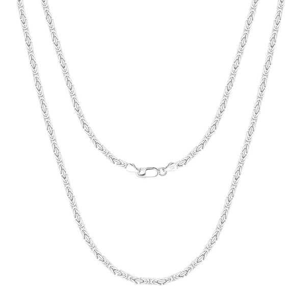 Wholesale Silver 925 Silver O Word Chain Jewelry With Cartoon Style And Electroplating Processing For Unisex