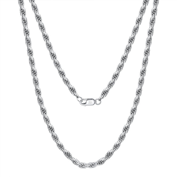 Wholesale Silver 925 Silver O Word Chain Jewelry With Cartoon Style And Electroplating Processing For Unisex