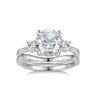 Wholesale 925 Silver Ushaped Artistic Women's Ring With Electroplating