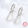 Wholesale 925 Silver Women's Colorful Dopamine Earrings With Geometric Design And Electroplating Process