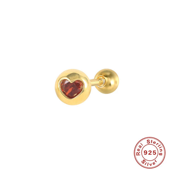 Wholesale 925 Silver Women's Geometric Ear Studs With Elk Snowflake Christmas Tree Love Design Electroplated