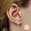 Wholesale 925 Silver Women's Geometric Ear Studs With Elk Snowflake Christmas Tree Love Design Electroplated