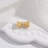 Wholesale 925 Silver Zirconium Small Waist Perforated Bead Bucket Bead Bracelet Necklace Accessories