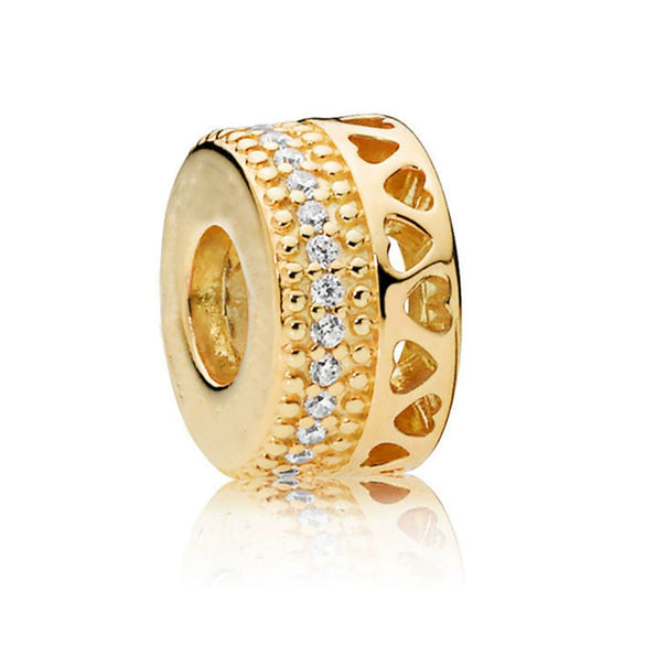 Wholesale Silverplated Metal Pendant Beads With Golden Bees And Totem Pattern Electroplated Diy Pendant Accessories