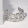 Wholesale Simple Animal Style Electroplated Stainless Steel Butterfly Bracelet With Open Design