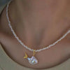 Wholesale Simple Animal Zodiac Pattern Copper Electroplated Pendant Necklace With O Word Chain For Unisex