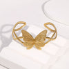 Wholesale Simple Butterfly Design Electroplated Stainless Steel Bracelet For Women